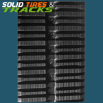 450x86x58 CTL Rubber Track-Multi-Bar Pattern