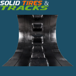 Toro Dingo Excavator Rubber Track 160x87.63x28 - Extreme Duty Non Marking